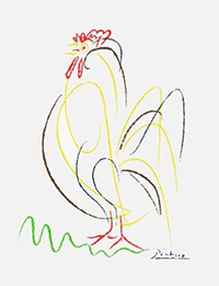 Le coq Pablo Picasso